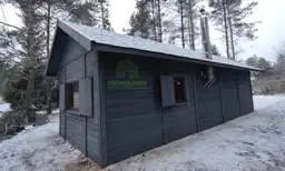 Parterowy drewniany domek Ariel – praktyczny i estetyczny