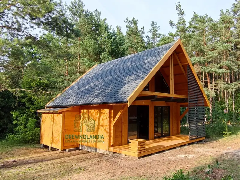 Domek rekreacyjny całoroczny CRA10 - 35m2