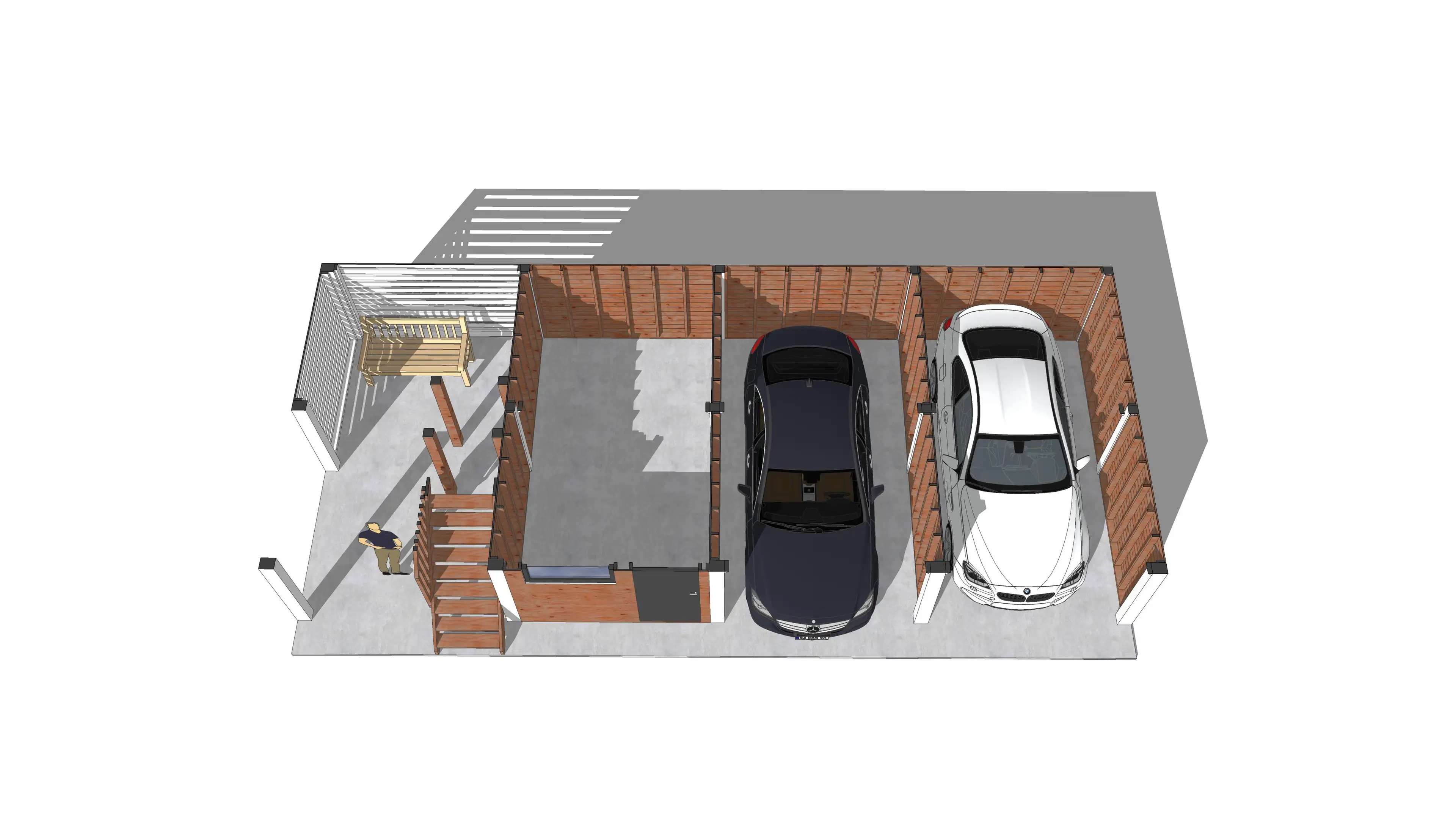Barbara II – garaż na dwa auta z przestrzenią użytkową