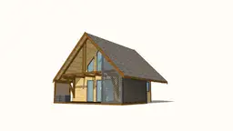 PROJEKT ARCHIWALNY -  Leon IV 5,9m x 5,9m + taras 22 m2 - zdjęcie 7