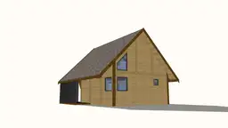 PROJEKT ARCHIWALNY -  Leon IV 5,9m x 5,9m + taras 22 m2 - zdjęcie 10