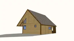 PROJEKT ARCHIWALNY -  Leon IV 5,9m x 5,9m + taras 22 m2 - zdjęcie 13