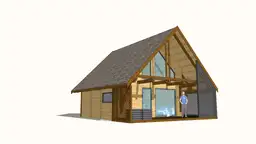 PROJEKT ARCHIWALNY -  Leon IV 5,9m x 5,9m + taras 22 m2 - zdjęcie 15