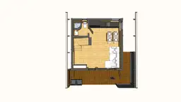 PROJEKT ARCHIWALNY -  Leon IV 5,9m x 5,9m + taras 22 m2 - zdjęcie 18