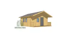 Domek SM-1 - wersja ekspozycyjna, widok nr 1