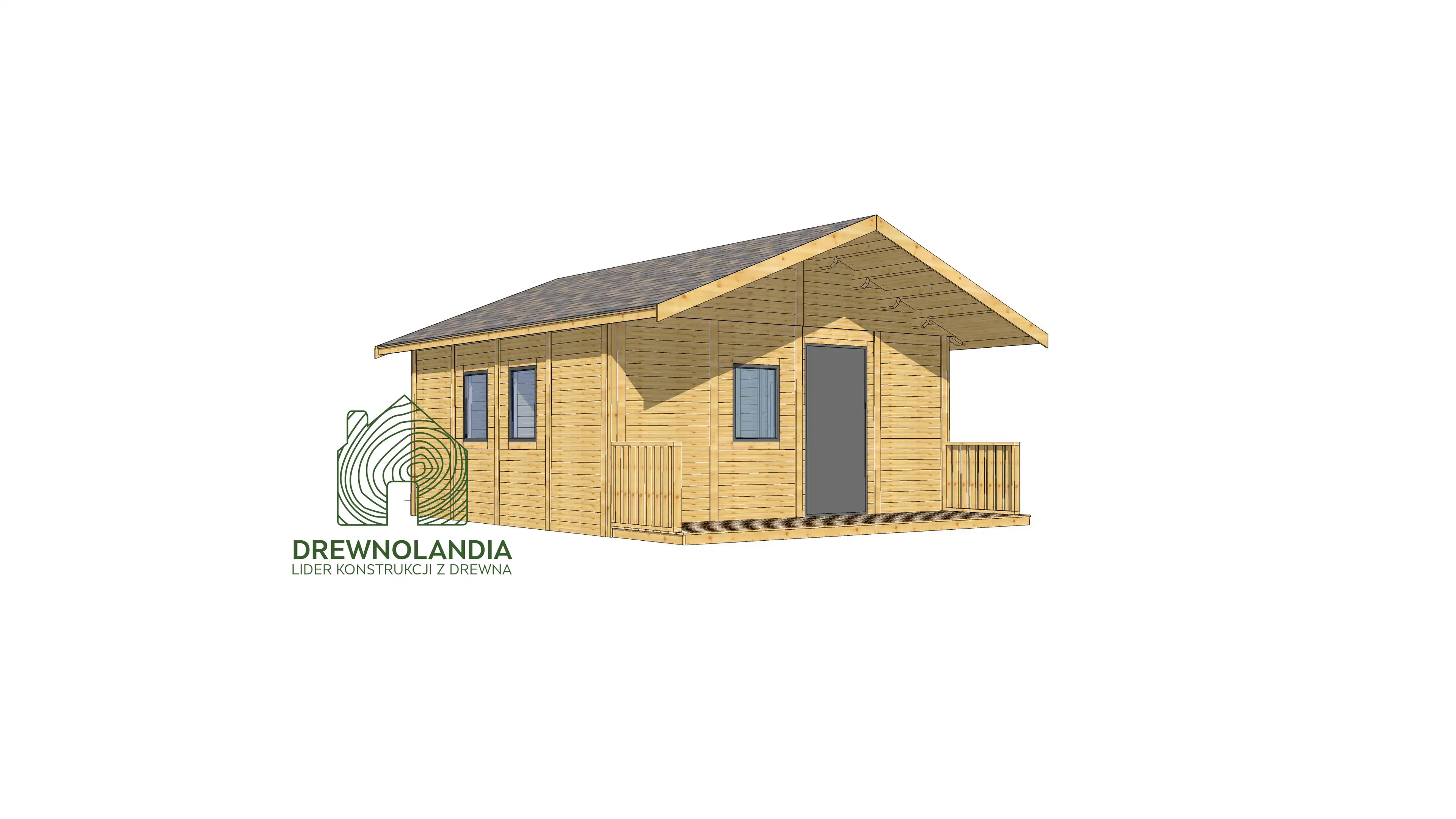 Domek SM-1 - wersja ekspozycyjna, widok nr 1