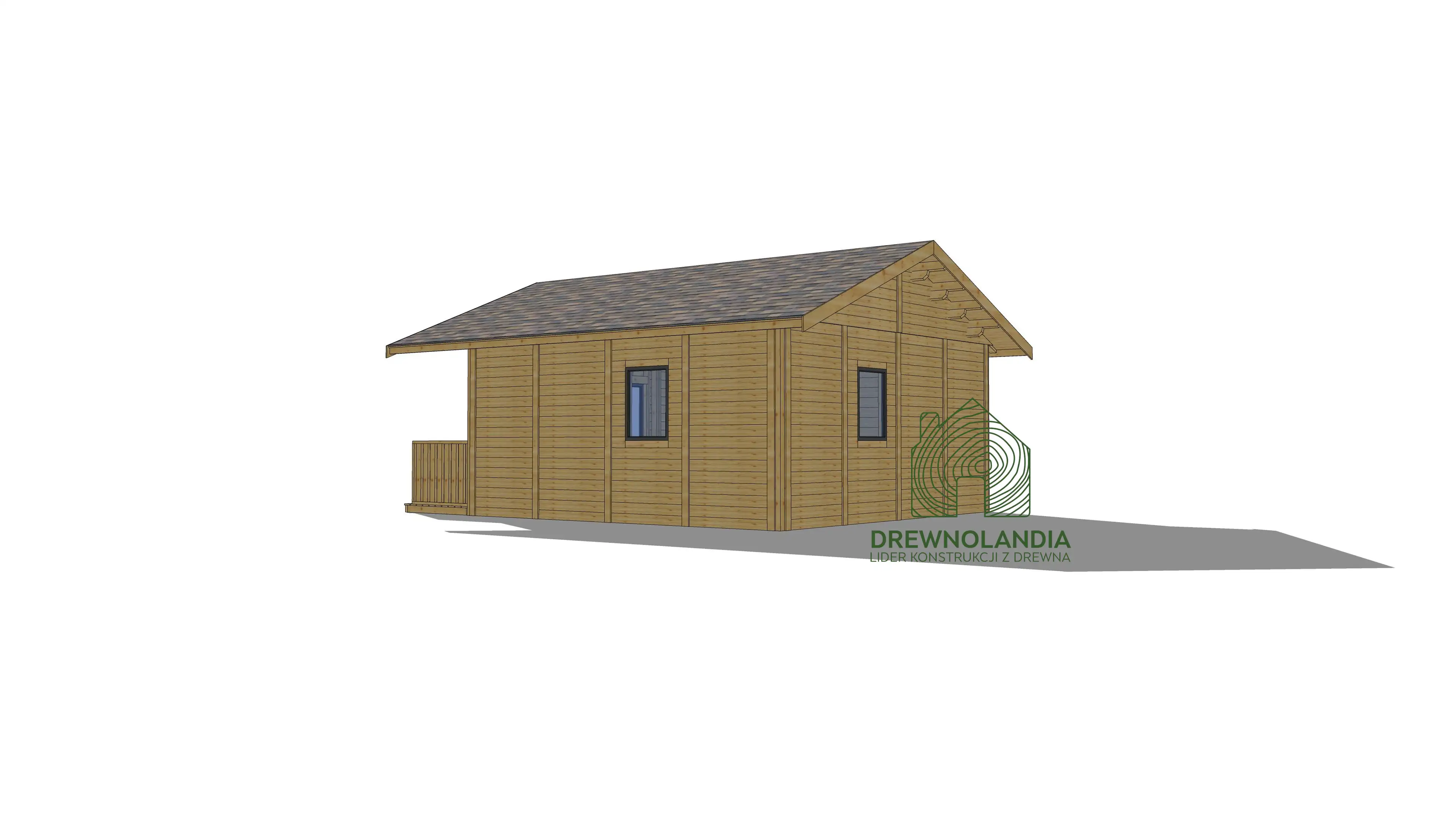 Domek SM-1 - wersja ekspozycyjna, widok detali