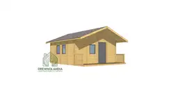 Domek SM-1 - wersja ekspozycyjna, szczegółowy widok