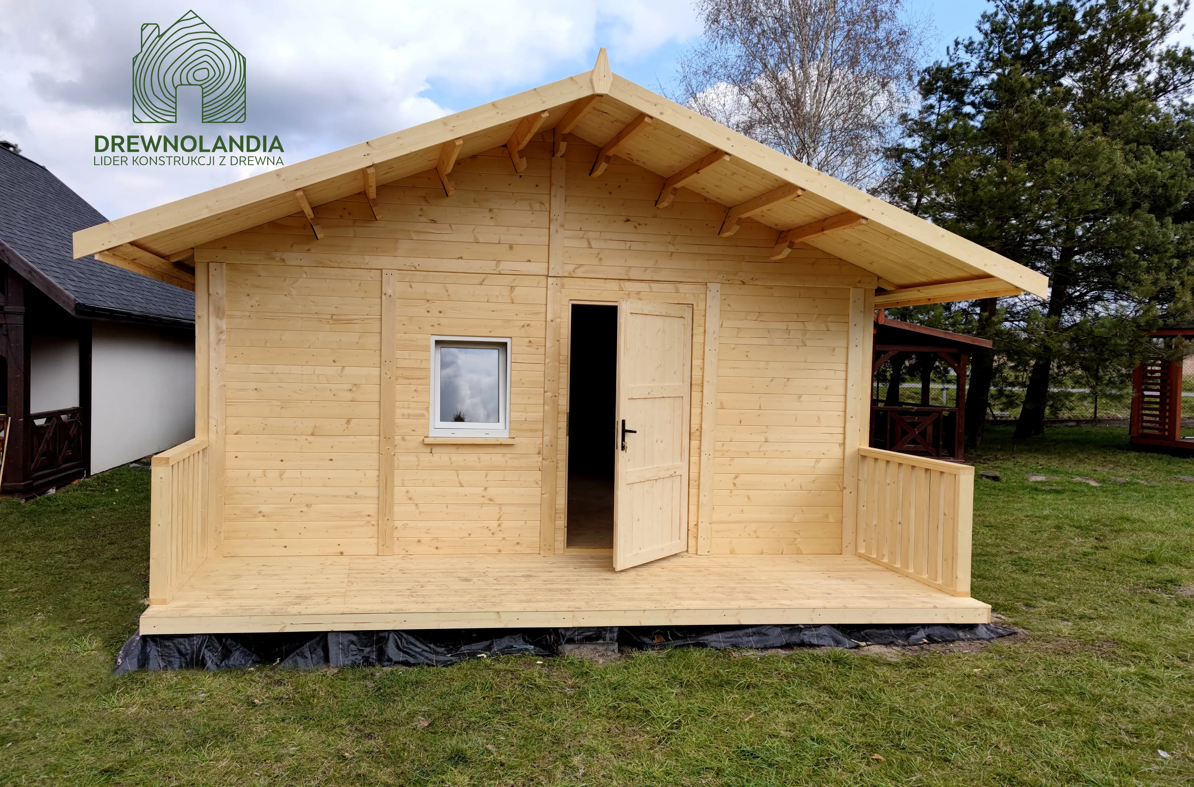 Domek letniskowy SM-1 - detal elewacji