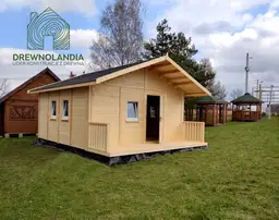 Domek letniskowy SM-1 - widok frontowy