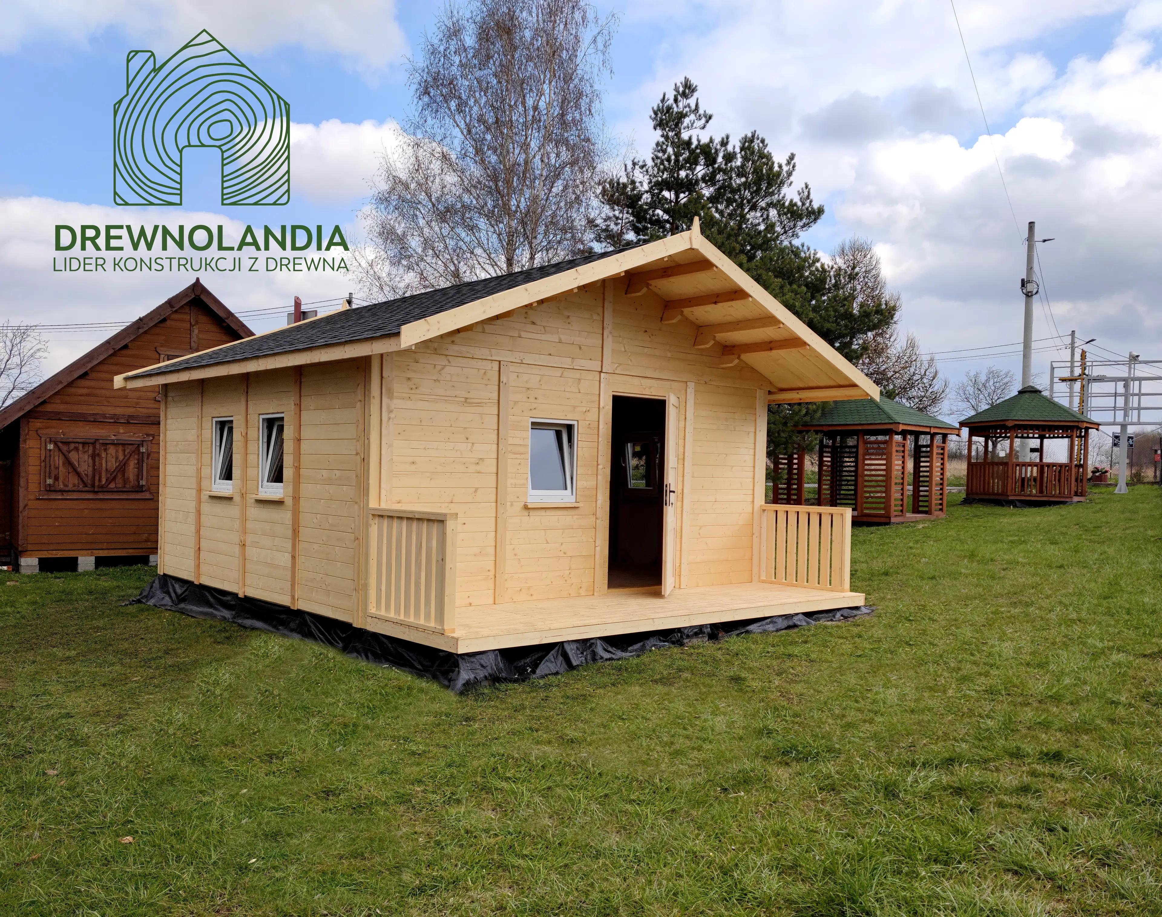 Domek letniskowy SM-1 - widok frontowy