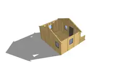 SM-2 - Wersja 20014 drewnianego domku letniskowego