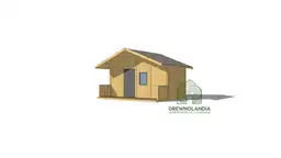 SM-3 - Wersja 30003 domku letniskowego, idealna na dłuższy wypoczynek