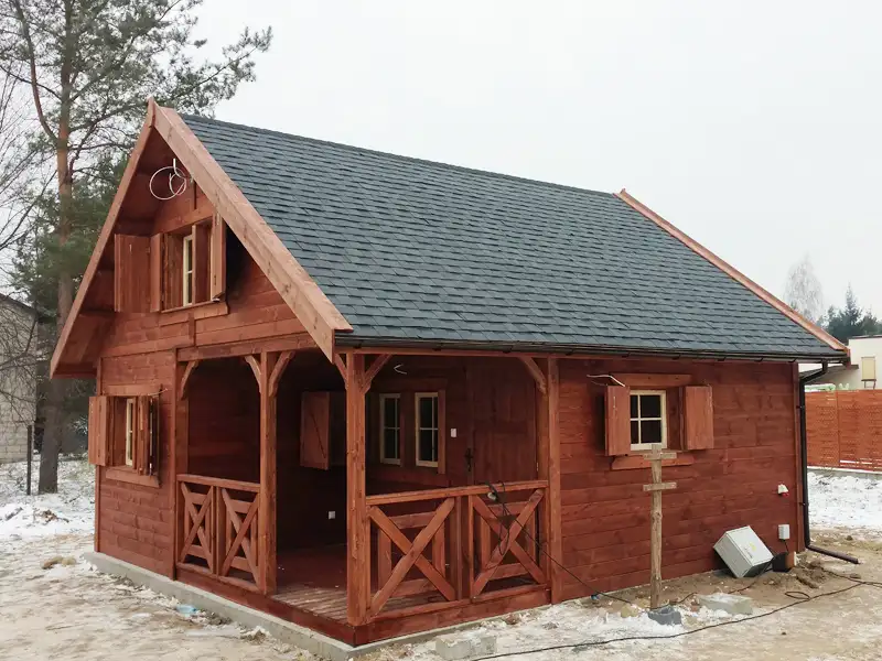 Domek caloroczny do trzydziesty pieciu metrow kwadratowych