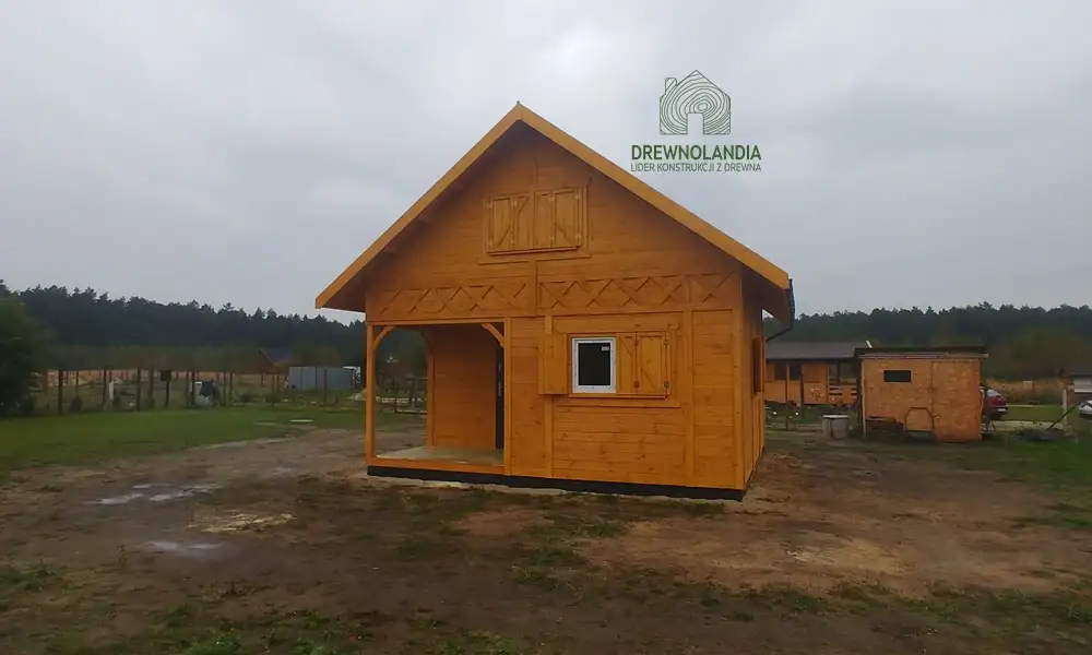 Ocieplony domek wielosezonowy CRA4 – darmowy transport