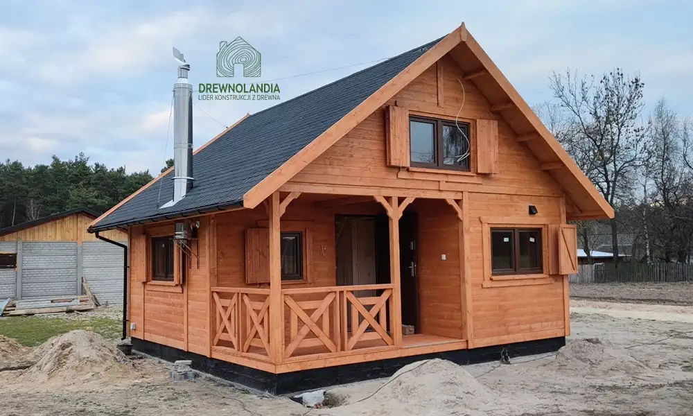 Domek mieszkalny całoroczny CRA4 PLUS - WT 2021 - 36 m²