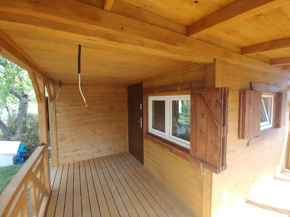 Domek mieszkalny całoroczny CRA1 PLUS - WT2021 - 25 m² 