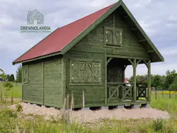 CRA1 – letniskowy drewniany domek całoroczny