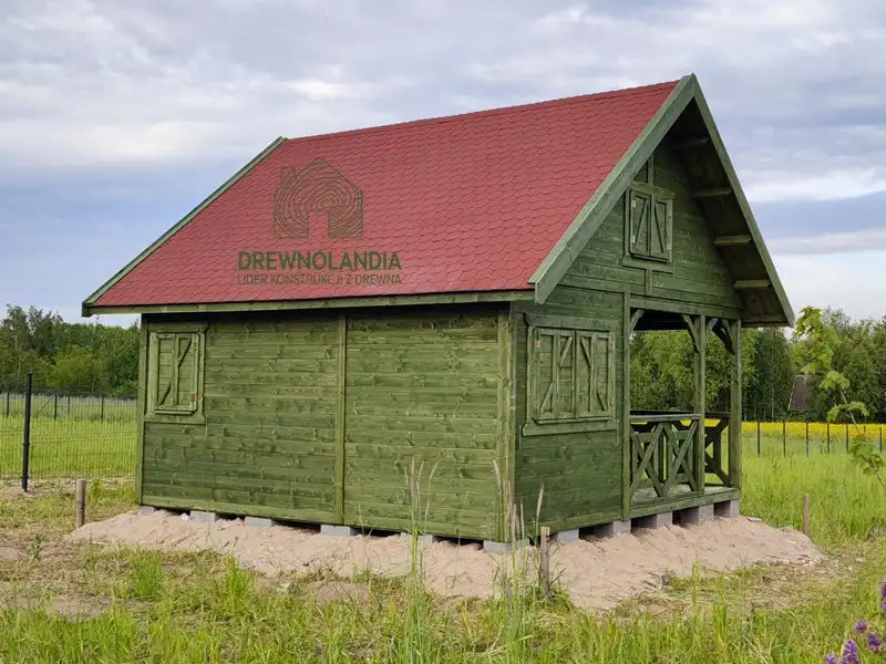 CRA1 – Drewnolandia, domek letniskowy drewniany pod klucz