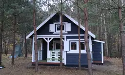 CRA1 – całoroczny domek z drewna, malowanie i montaż gratis