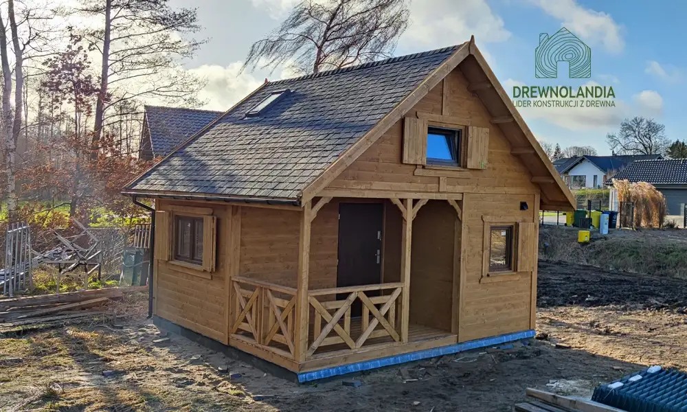 Domek mieszkalny całoroczny CRA1 PLUS - WT2021 - 25 m² 