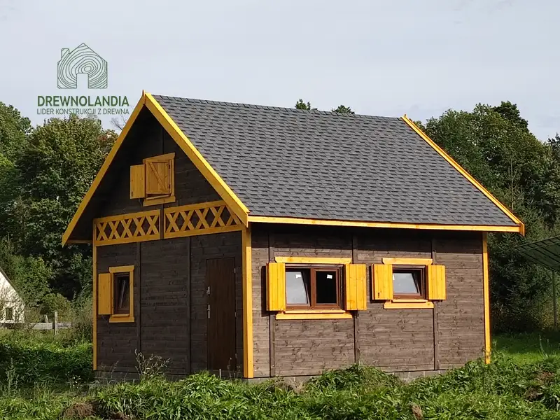 Domek mieszkalny całoroczny CRA2 PLUS - WT2021 - 30 m² 