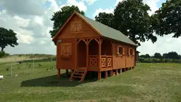 Domek dzialkowy caloroczny