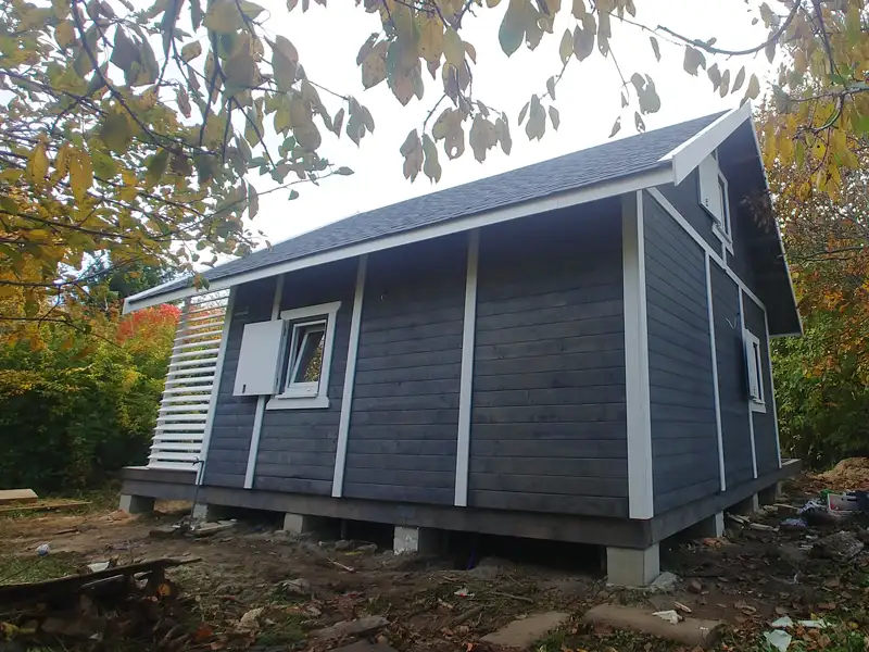 Domek caloroczny na zgloszenie 35 m2