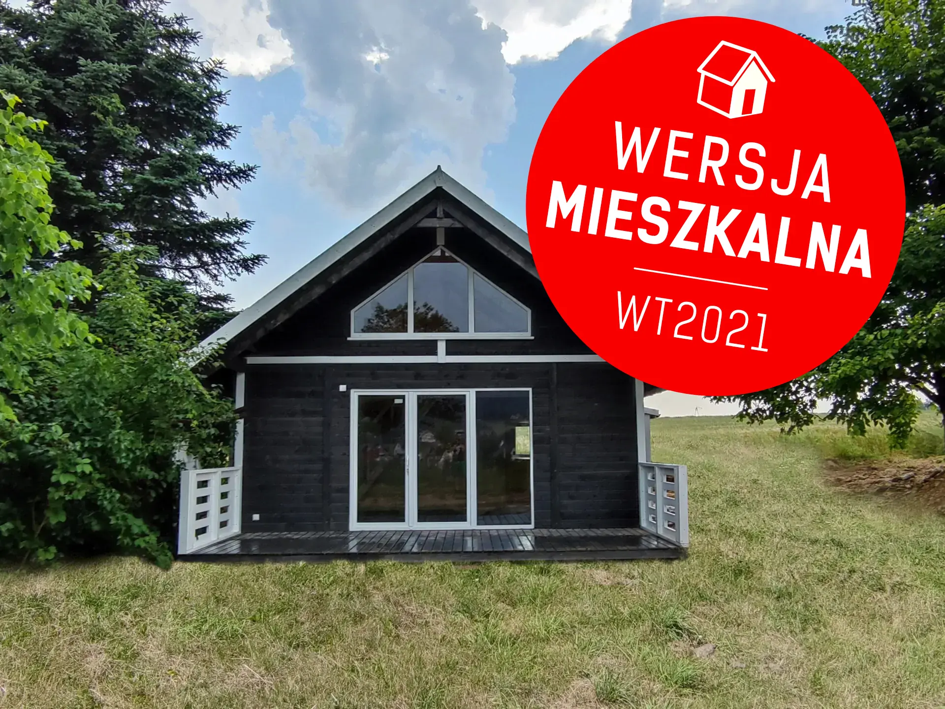 Domek mieszkalny całoroczny CRA6 PLUS - WT 2021 - 36 m²