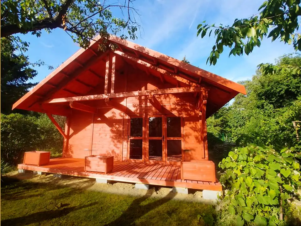 Domek mieszkalny całoroczny CRA7  PLUS - WT2021- 35 m²