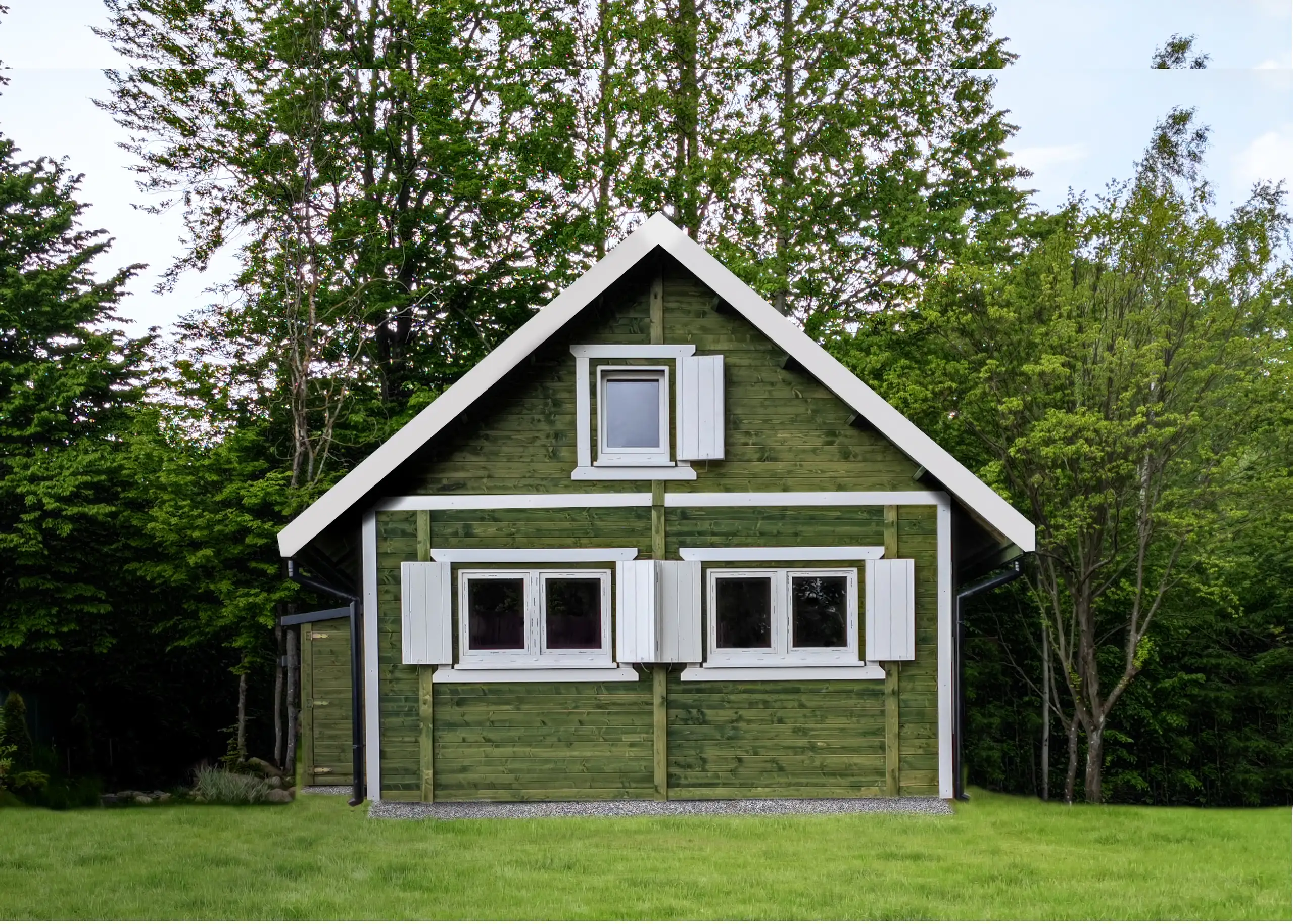 Domek mieszkalny całoroczny CRA8 PLUS - WT 2021 - 35 m²