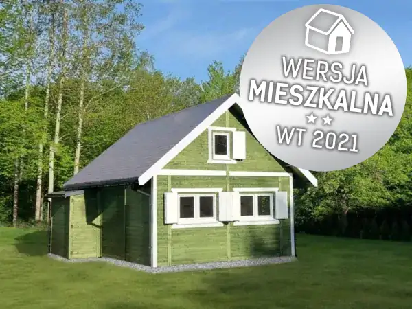 Domek mieszkalny całoroczny CRA8 PLUS - WT 2021 - 35 m²