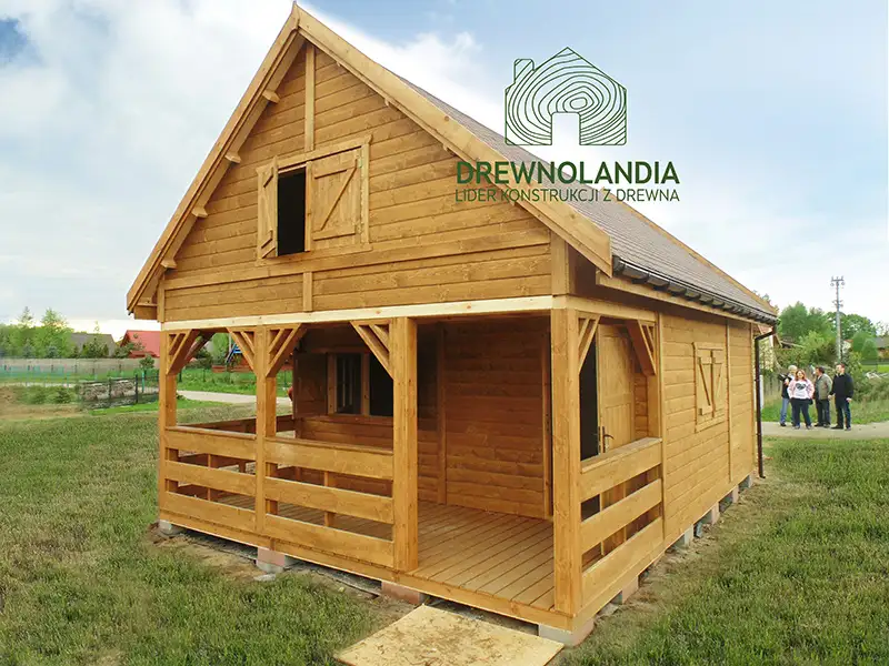 Domek drewniany caloroczny