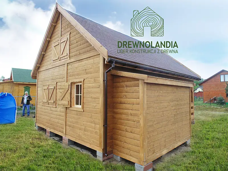 Domek mieszkalny całoroczny CRP1 PLUS - WT2021 - 7x5  (35 m²)