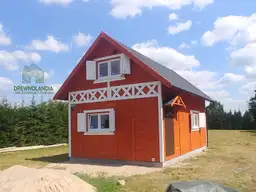 Letniskowy domek CRP2 z poddaszem - Drewnolandia