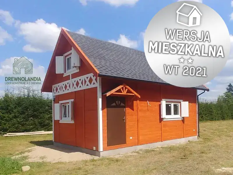 Domek mieszkalny całoroczny CRP2 PLUS - WT 2021 – 35 m²