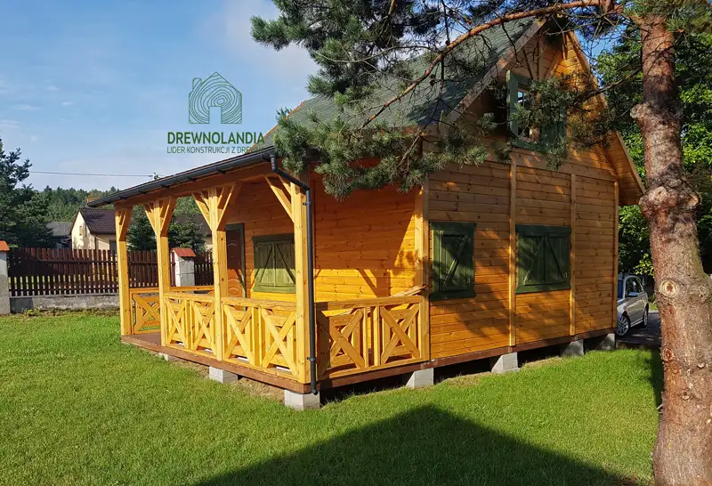 Domek mieszkalny całoroczny CRP3 PLUS - WT 2021 – 33 m²