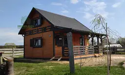Drewnolandia - domek CRP3 rekreacyjny całoroczny