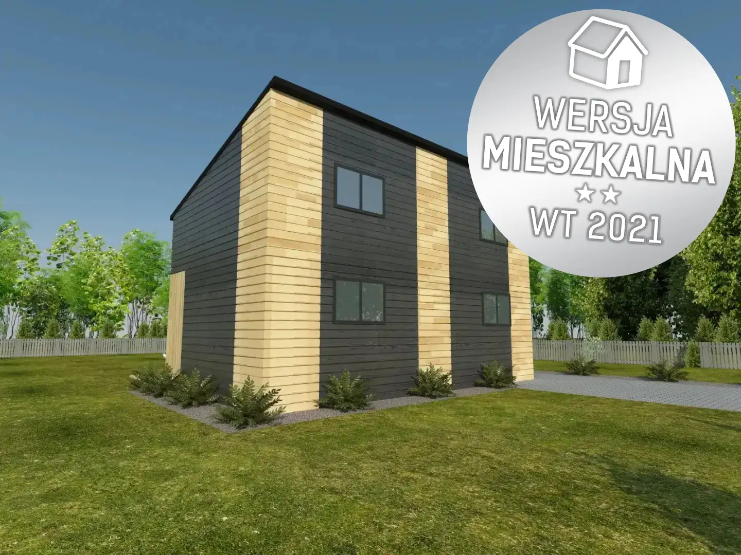 Domek mieszkalny całoroczny CRP4 PLUS - WT 2021 – 35 m²