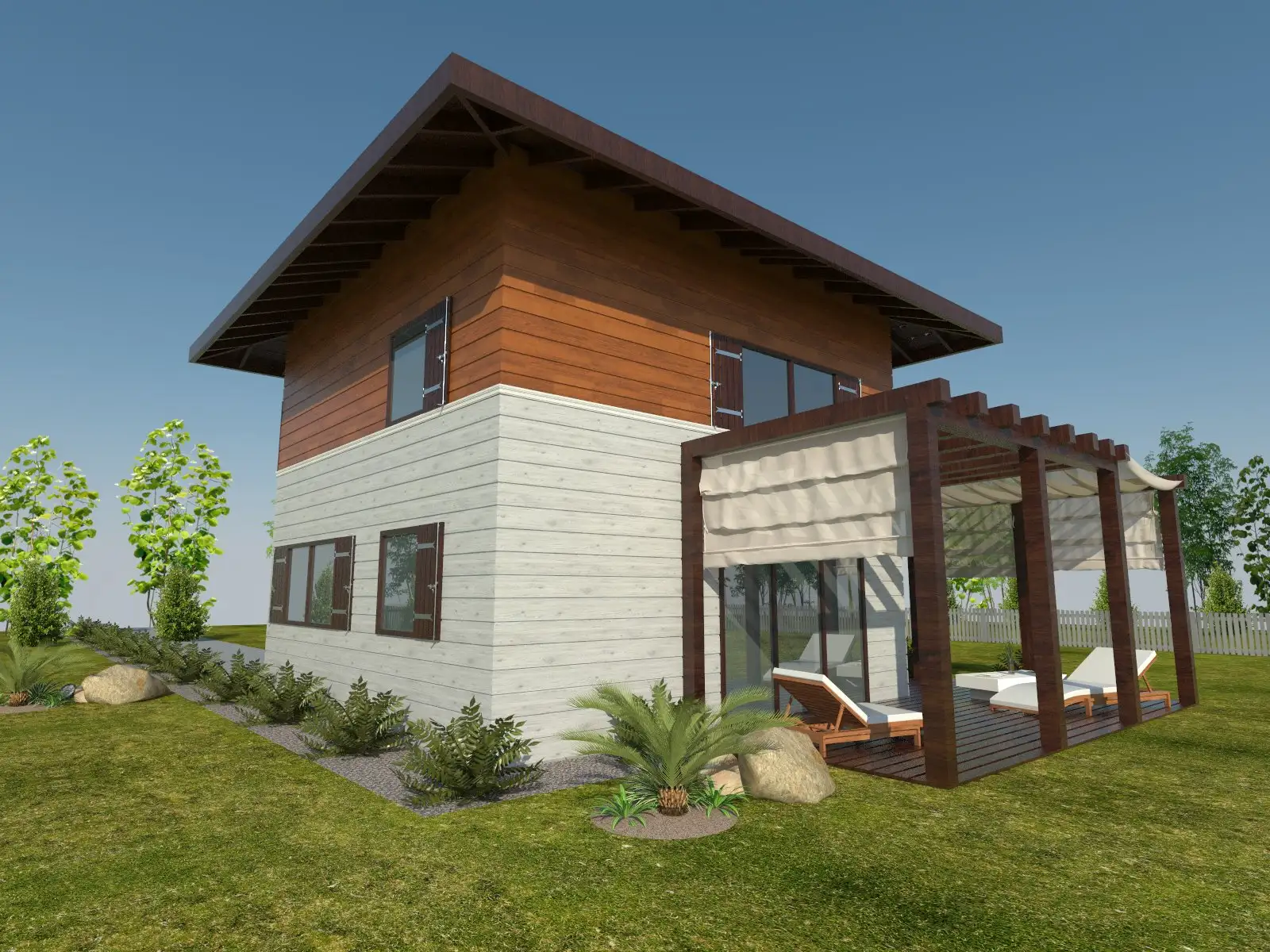 Domek mieszkalny całoroczny CRP5 PLUS - WT 2021 – 35 m²