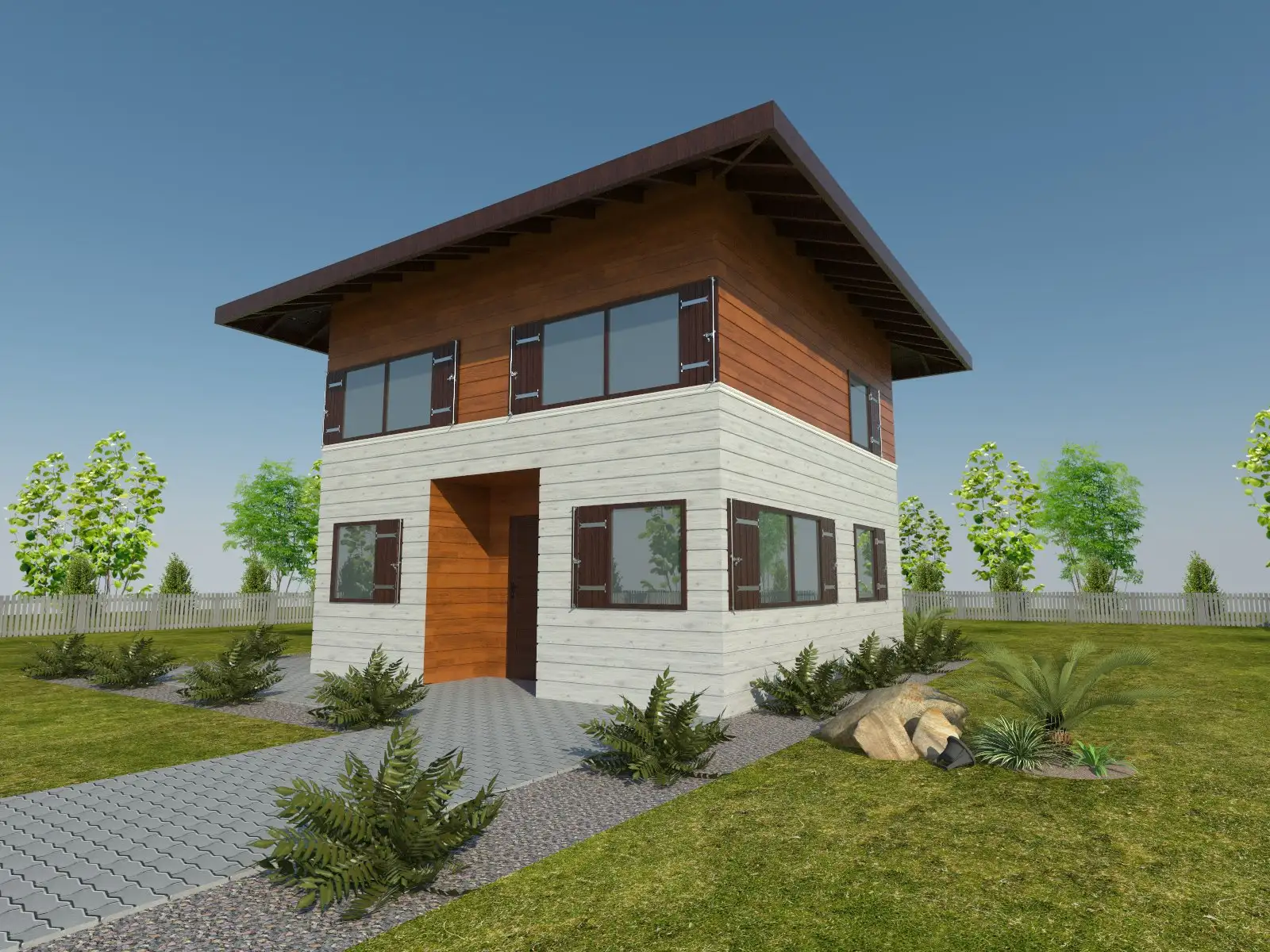 Domek mieszkalny całoroczny CRP5 PLUS - WT 2021 – 35 m²