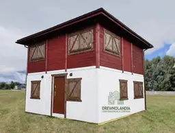 Domek całoroczny CRP5, 35 m², widok z zewnątrz