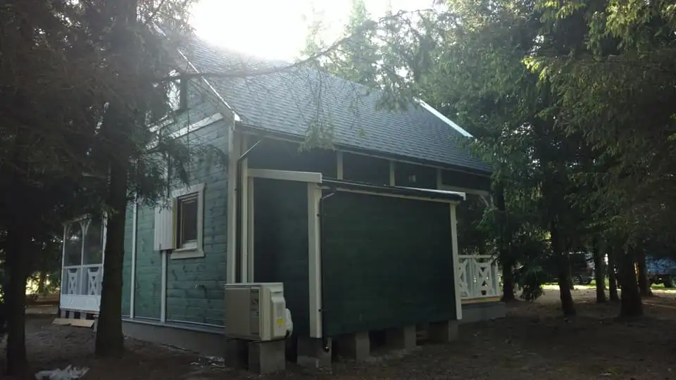 Nowoczesny domek CRP6 całoroczny z pełnym wyposażeniem