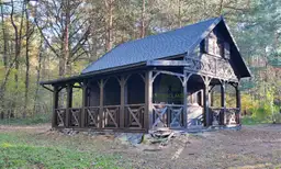 Drewniany domek CRP6 z montażem i transportem w cenie