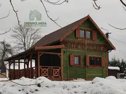 Całoroczny domek CRP6 z poddaszem i ociepleniem, idealny na każdą porę roku