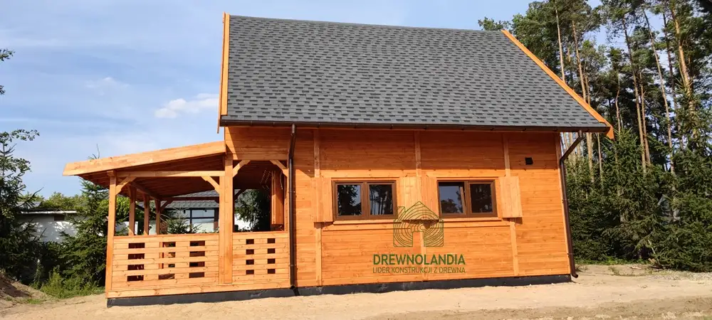Drewnolandia - całoroczny domek rekreacyjny CRP7