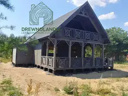 Drewniany całoroczny domek CRP8 PLUS - przestronny i komfortowy