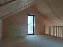 Drewniany całoroczny domek CRP9 PLUS o powierzchni 45 m²