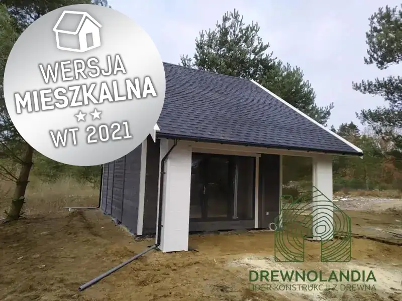 Domek CRP9 PLUS całoroczny – widok ogólny