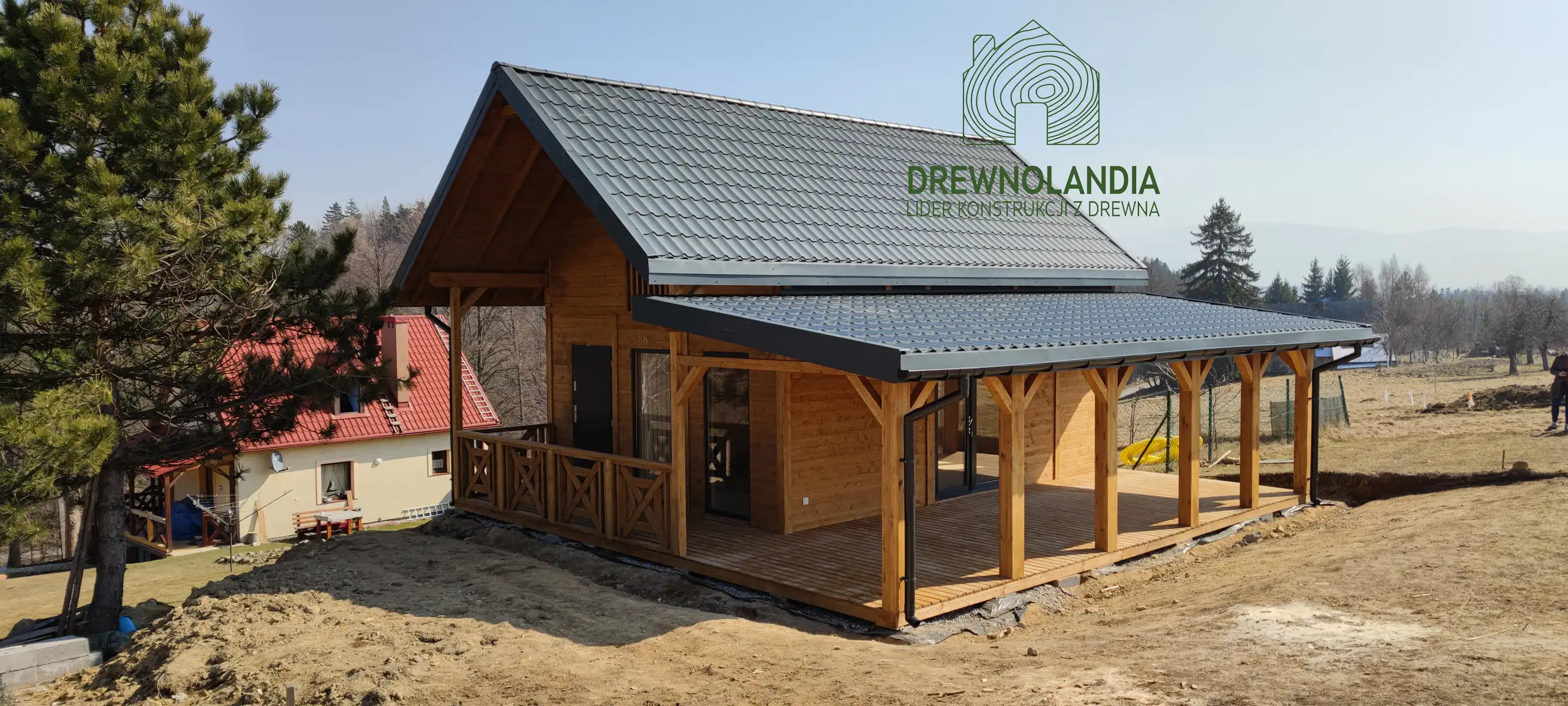 Domek rekreacyjny całoroczny CRK7 – 49,5 m²      